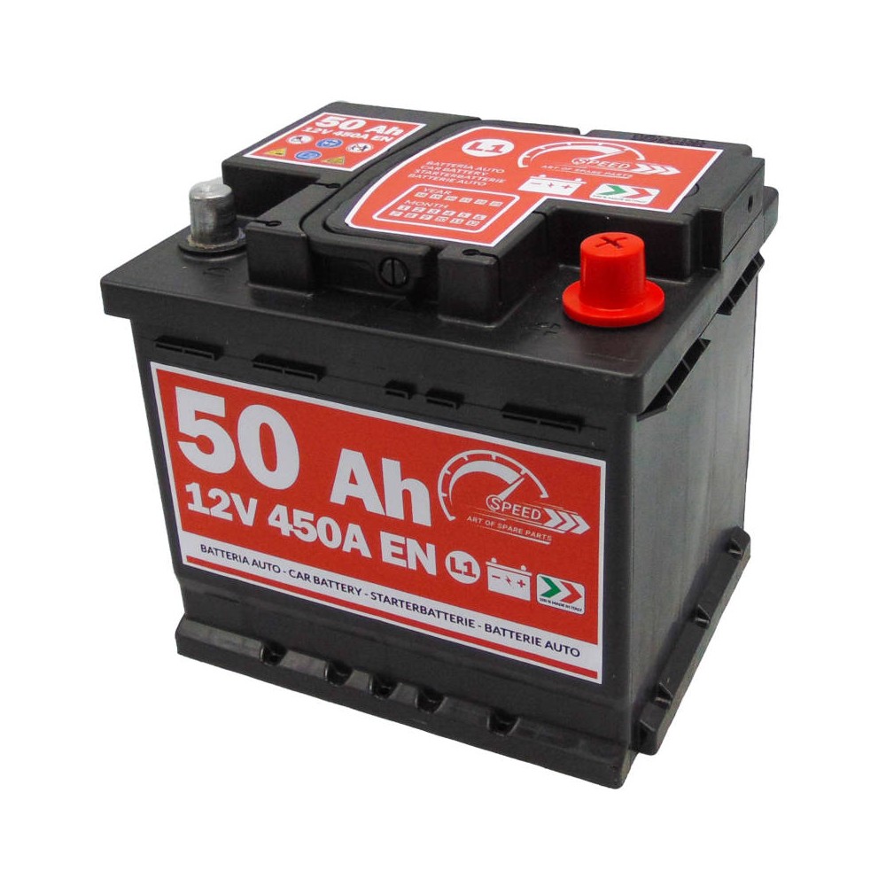 SPEED Starterbatterie L150 12V 50Ah 450A