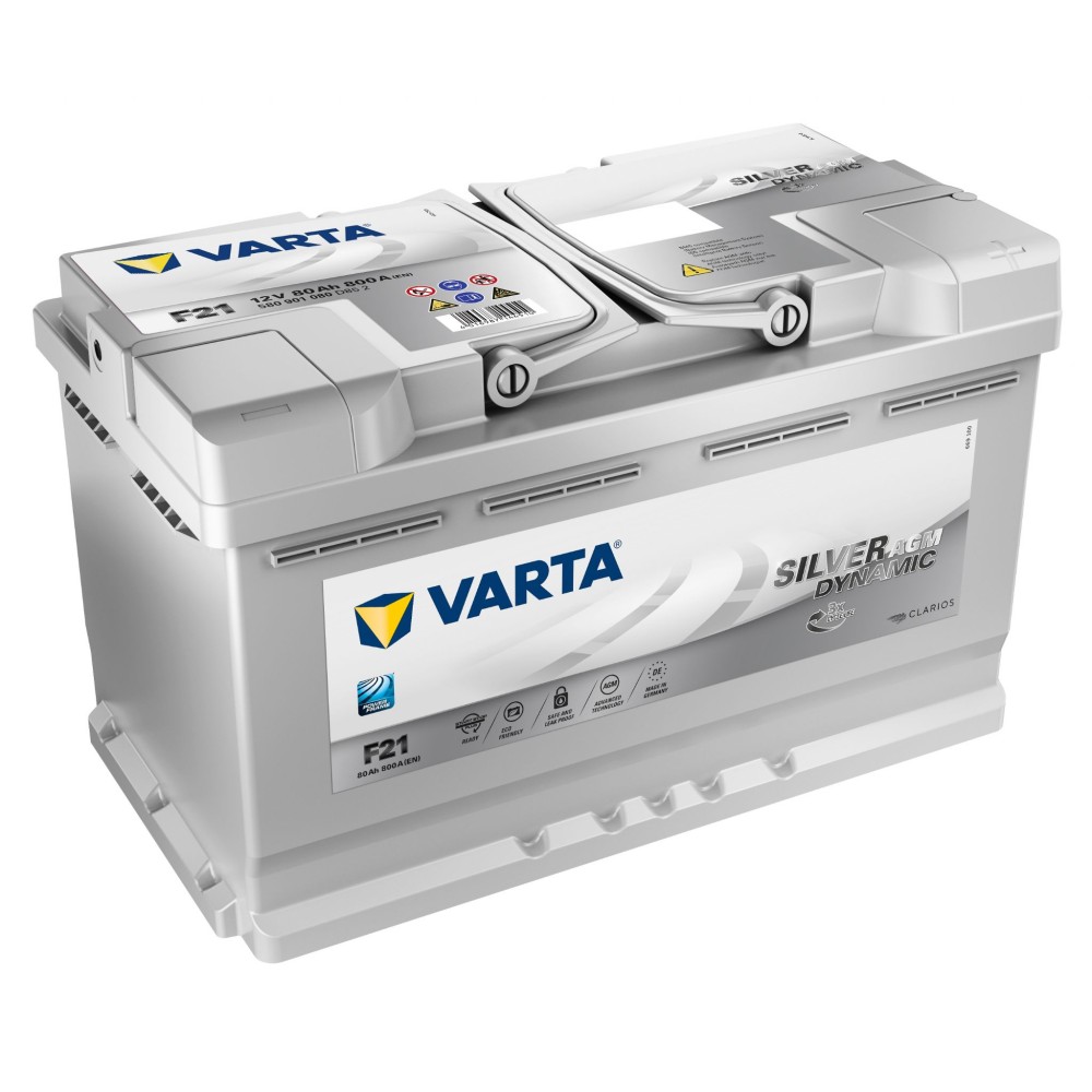 Autobatterie Varta AGM Start&Stop 80Ah 800A